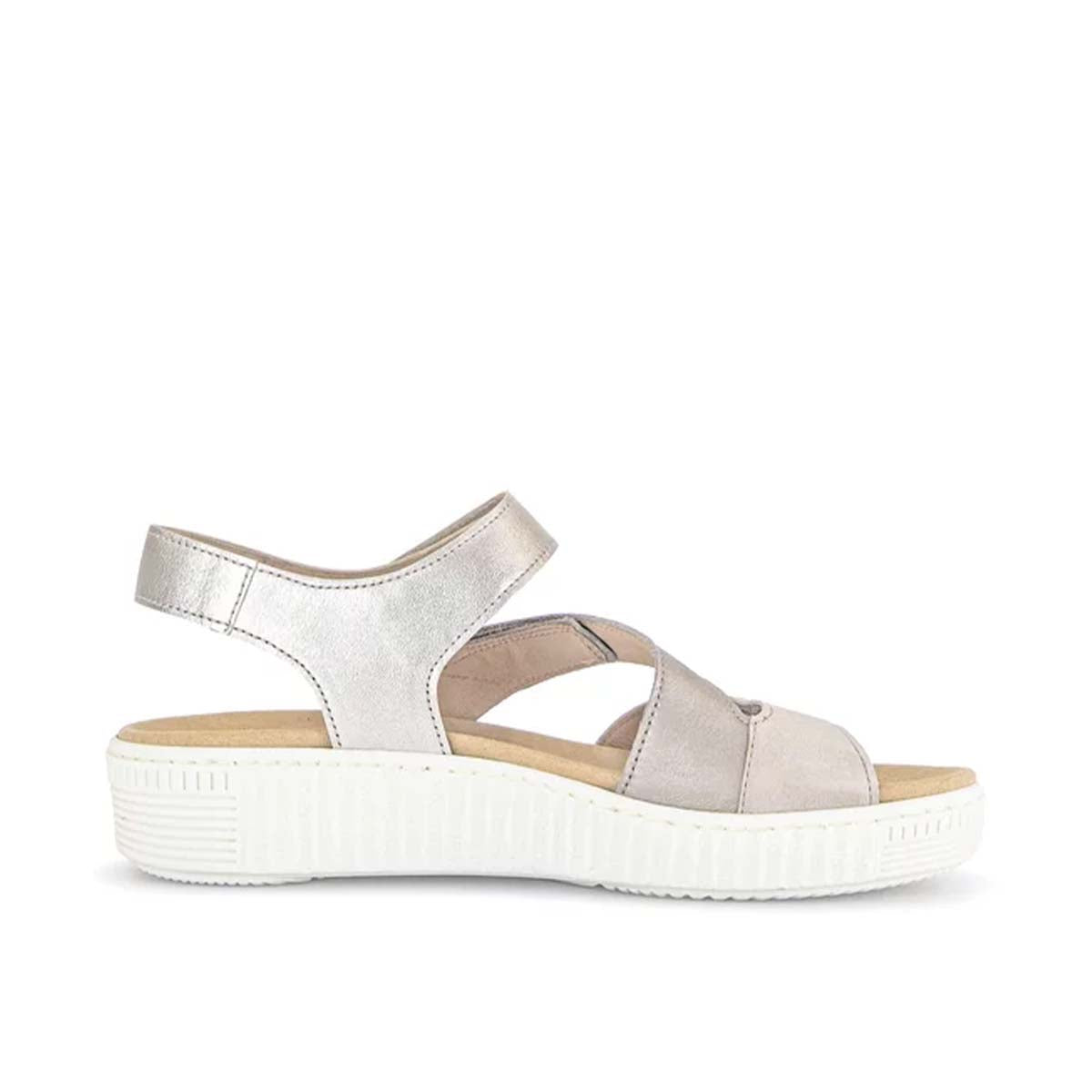 Gabor beige strappy sandal סנדלי גאבור לנשים