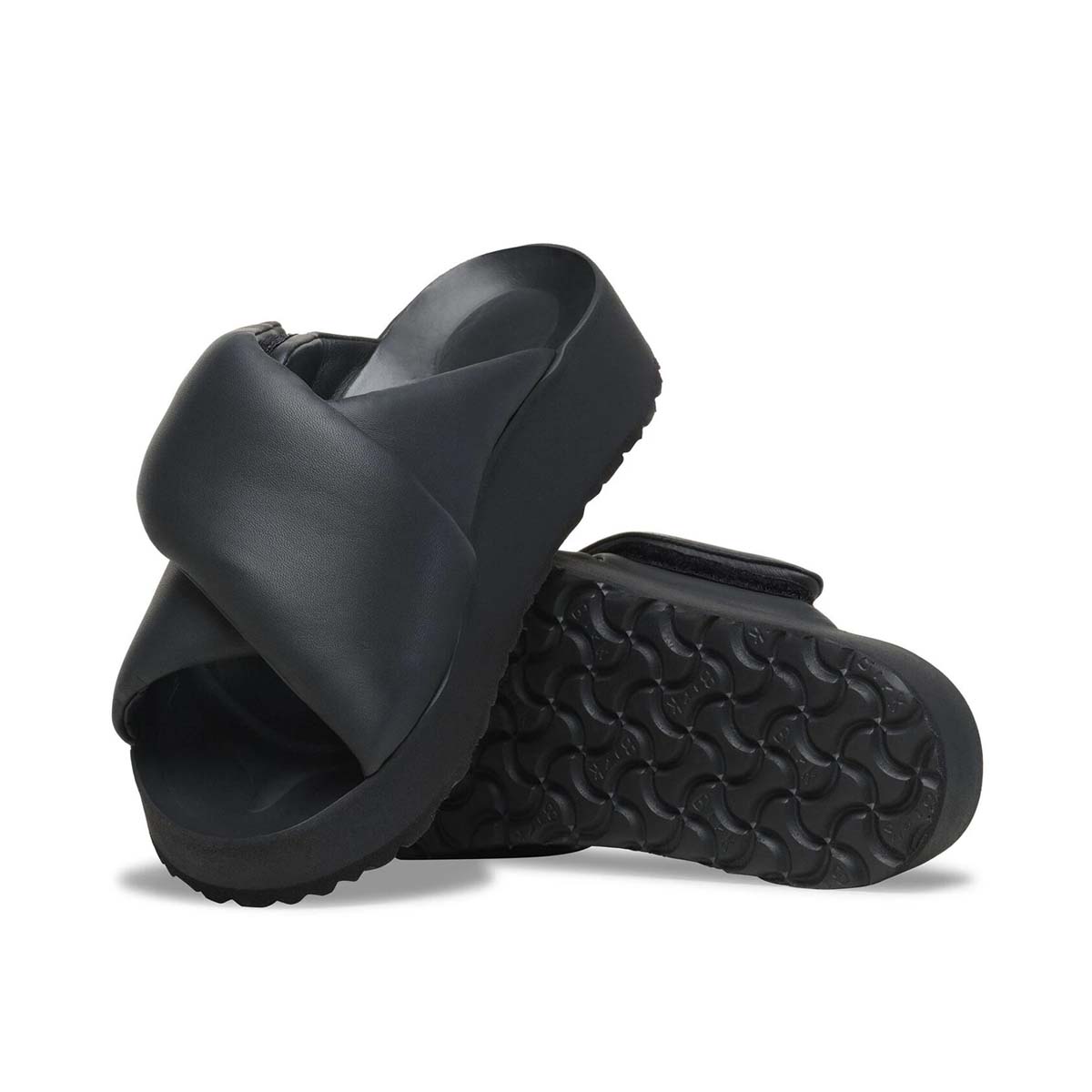 Birkenstock Theda Cross Strap Black Women כפכפי בירקנשטוק תדה שחור לנשים