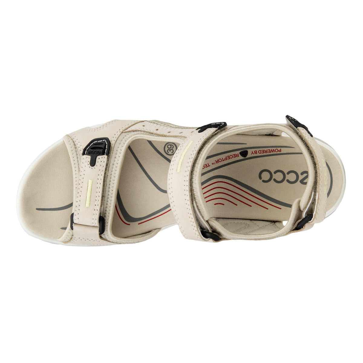 Ecco Offroad W Limestone Arch Beige אקו סנדלי נשים אופרוד ליים סטון