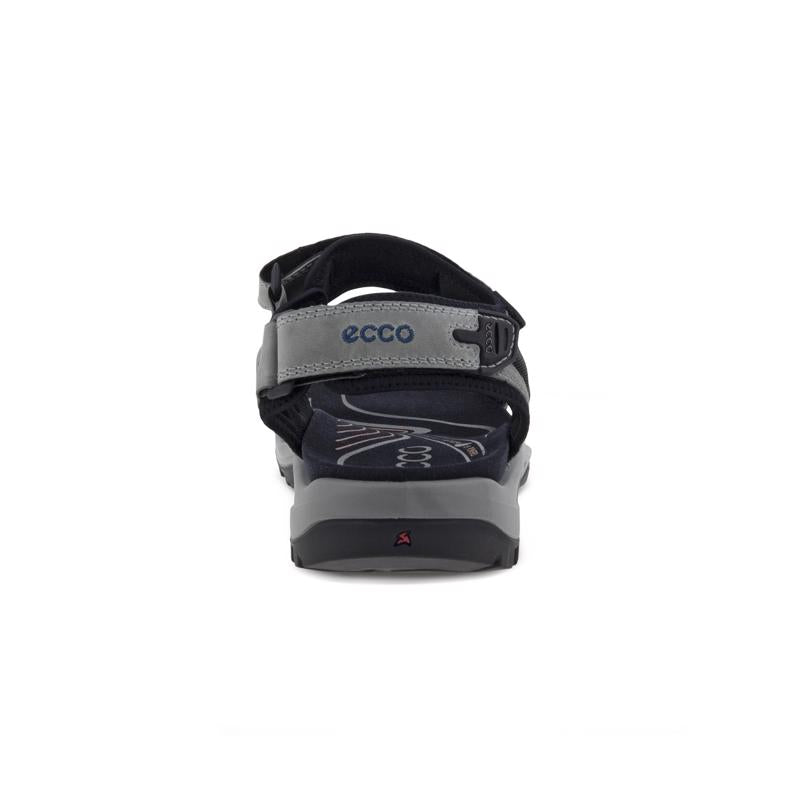 Ecco Offroad Concrete Wild Dove סנדלי גברים אפור