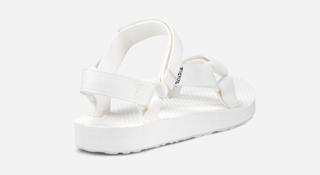 Teva Original Universal Bright White סנדלי נשים אוריגינל יוניברסל לבן