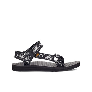 Teva Original Universal Sun And Moon Black White סנדלי נשים