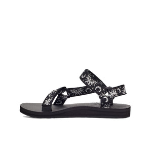 Teva Original Universal Sun And Moon Black White סנדלי נשים