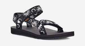 Teva Original Universal Sun And Moon Black White סנדלי נשים