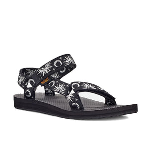 Teva Original Universal Sun And Moon Black White סנדלי נשים