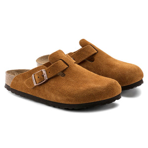 Birkenstock Boston SFB VL Mink בירקנשטוק כפכפי יוניסקס בוסטון מינק