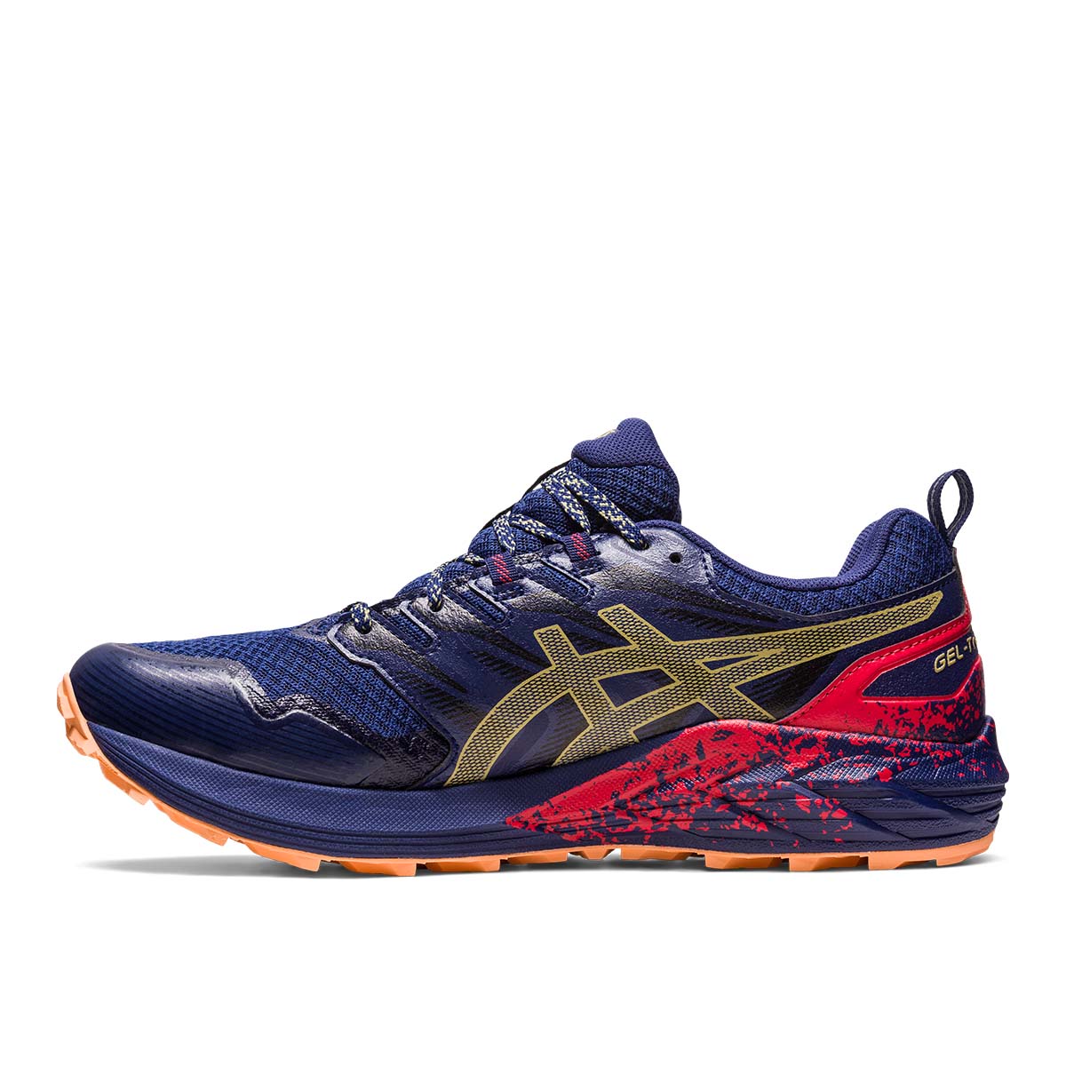 Asics Gel Trabuco Terra Men Blue Olive Oil נעלי אסיקס טרבוקו לגברים