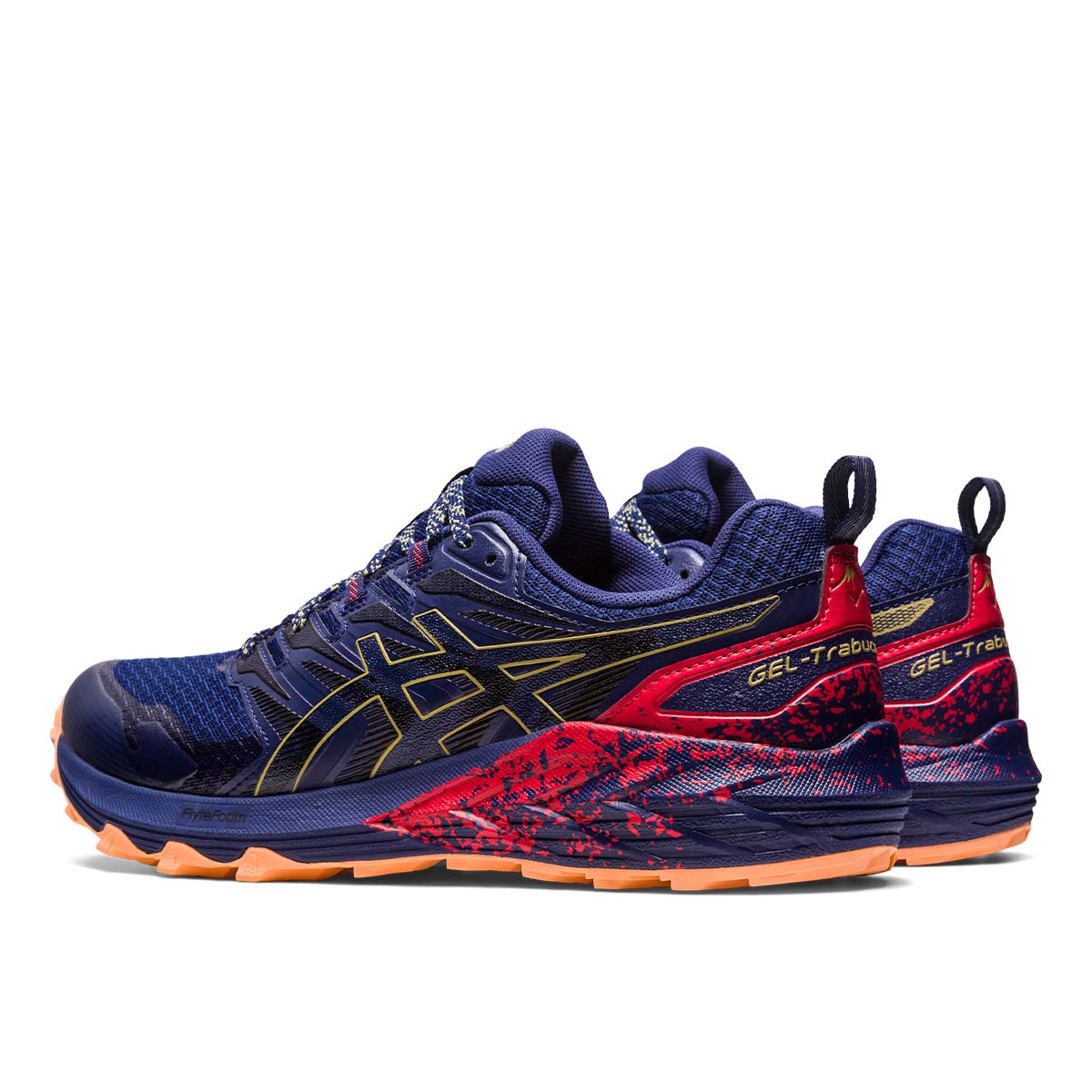 Asics Gel Trabuco Terra Men Blue Olive Oil נעלי אסיקס טרבוקו לגברים