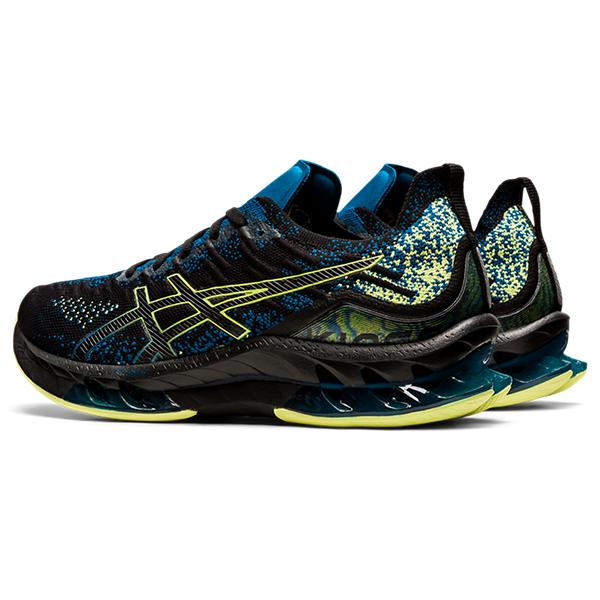 Asics Gel Kinsei Blast Men Black Glow Yellow ג'ל קינזי בלאסט לגבר