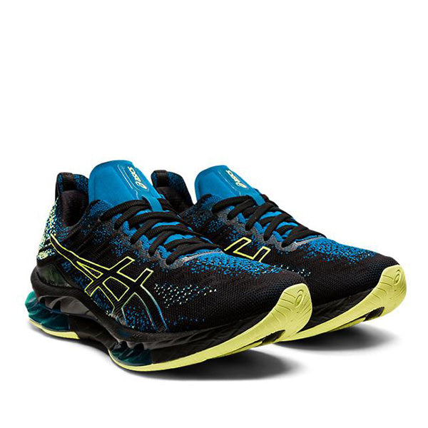 Asics Gel Kinsei Blast Men Black Glow Yellow ג'ל קינזי בלאסט לגבר