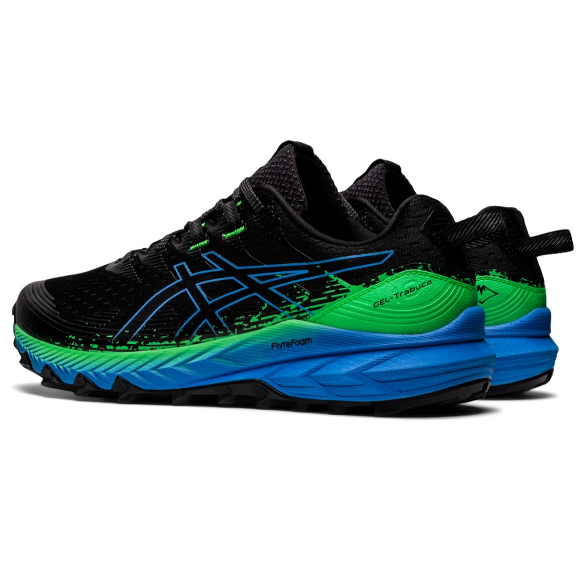 Asics Gel Trabuco 10 Men Black Blue Coast נעלי אסיקס טרבוקו גברים