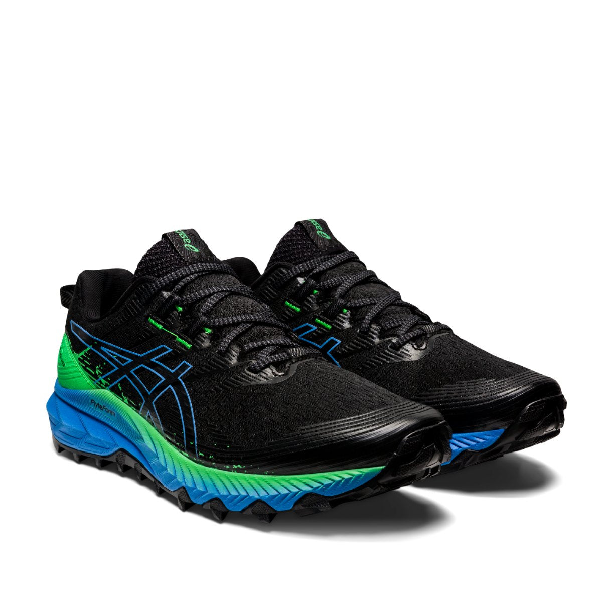 Asics Gel Trabuco 10 Men Black Blue Coast נעלי אסיקס טרבוקו גברים