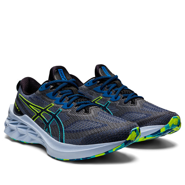 Asics  Novablast 2 Le Men Black Hazard Green נעלי אסיקס גברים