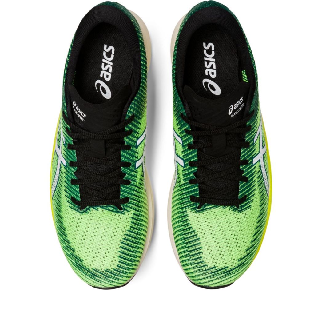 Asics Magic Speed 2 Men Safety Yellow White נעלי אסיקס מג'יק ספיד גברים