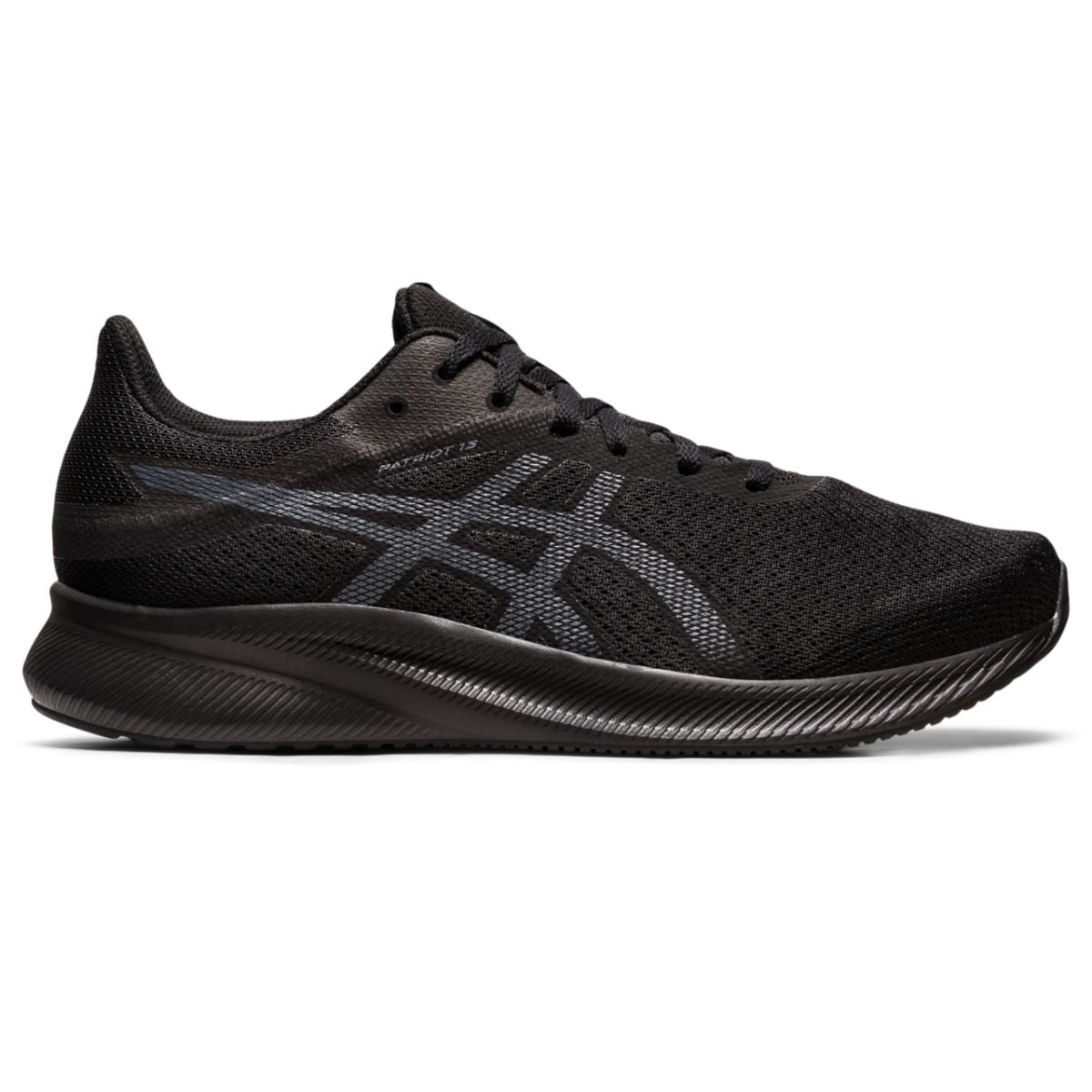 Asics Patriot 13 Men Black Carrier Grey נעלי אסיקס פטריוט גברים