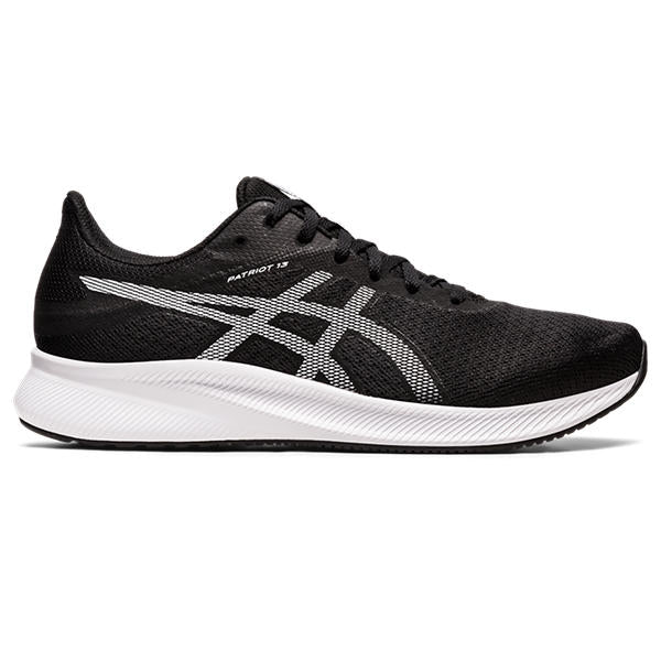 Asics Patriot 13 Men Black White נעלי ספורט אסיקס גברים