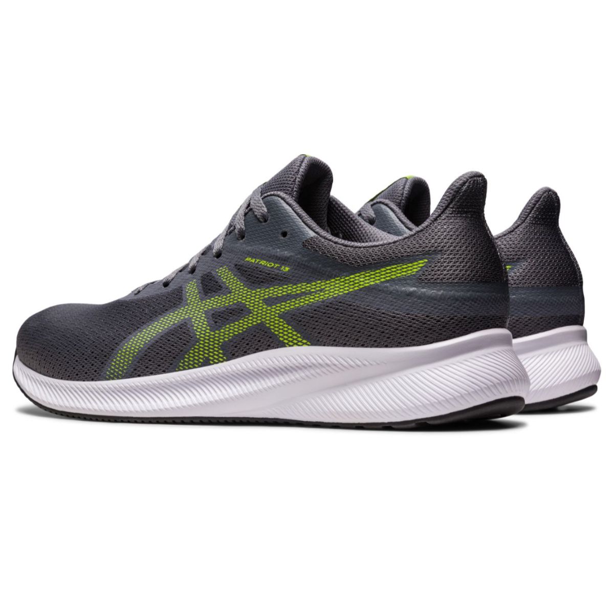 Asics Patriot 13 Men Metropolis Lime נעלי אסיקס לגברים אפור