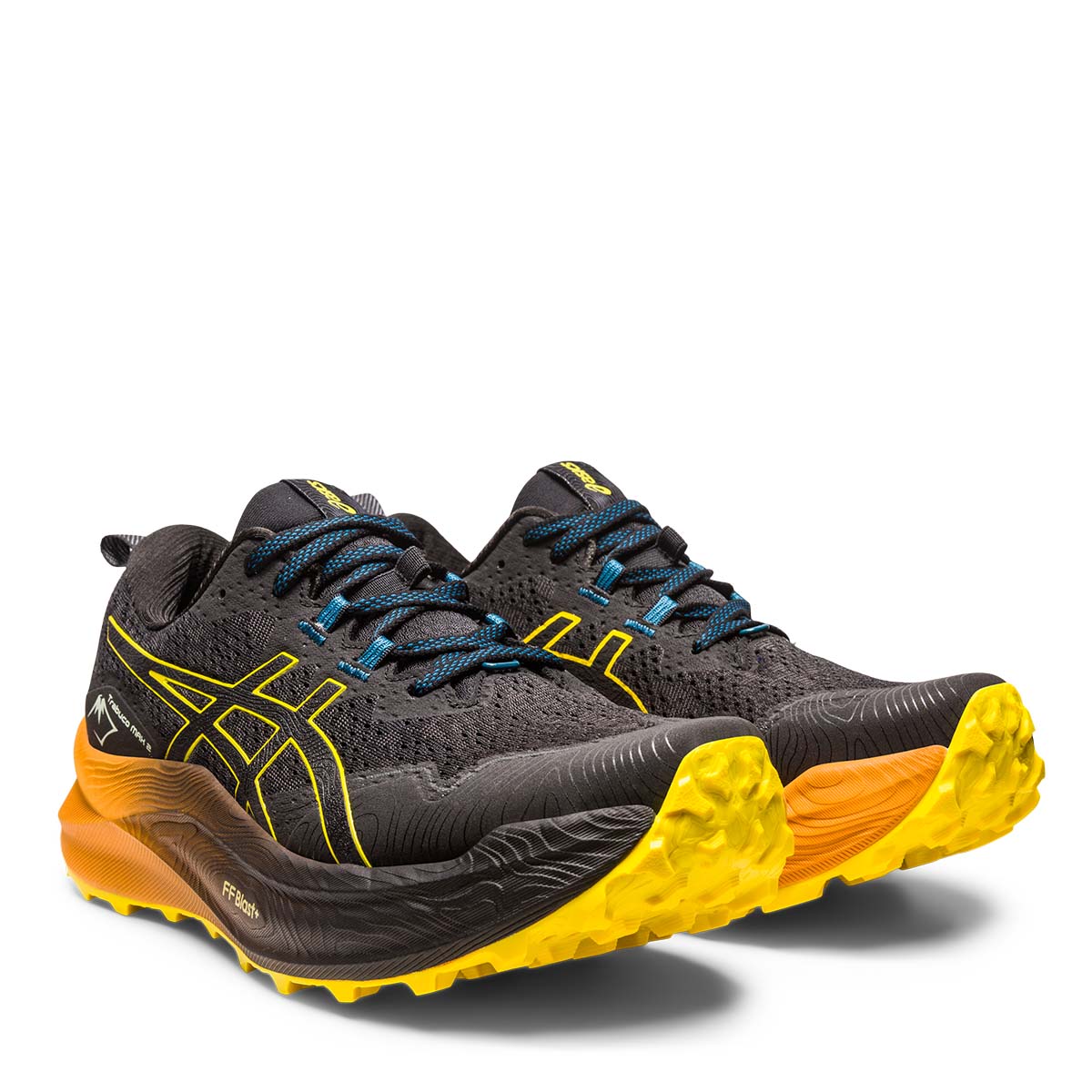Asics Trabuco Max 2 Men Black Yellow נעלי אסיקס לגברים