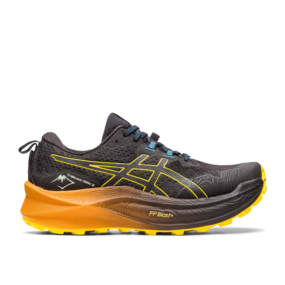 Asics Trabuco Max 2 Men Black Yellow נעלי אסיקס לגברים