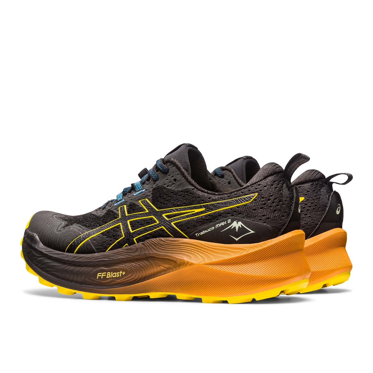 Asics Trabuco Max 2 Men Black Yellow נעלי אסיקס לגברים