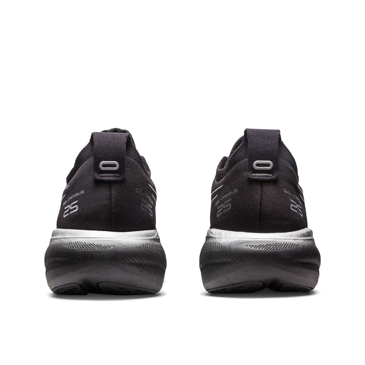 Asics Gel Nimbus 25 Platinum Men Black Silver ג'ל נימבוס 25 פלטינום גבר