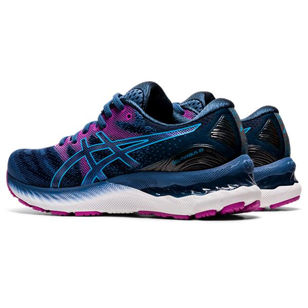 נעלי נשים רחבות אסיקס Asics Gel Nimbus 23 2E Women Grand Shark Aqua