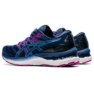 נעלי נשים רחבות אסיקס Asics Gel Nimbus 23 2E Women Grand Shark Aqua