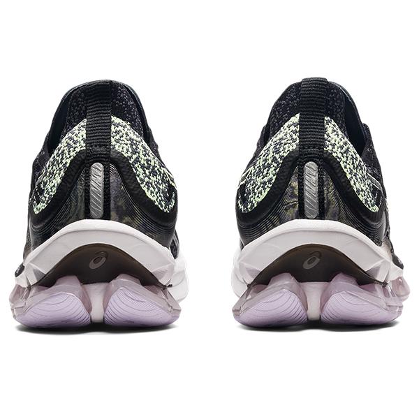 Asics Gel Kinsei Blast Women Black Illuminate Yellow נעלי אסיקס נשים