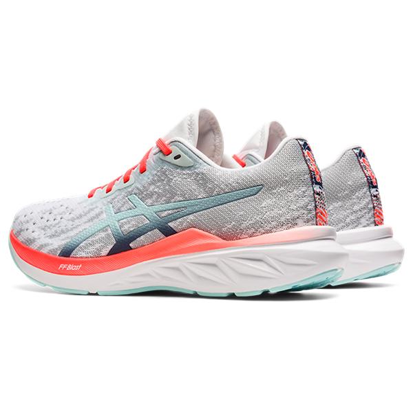 Asics Dynablast 2 Women White Blue נעלי נשים אסיקס