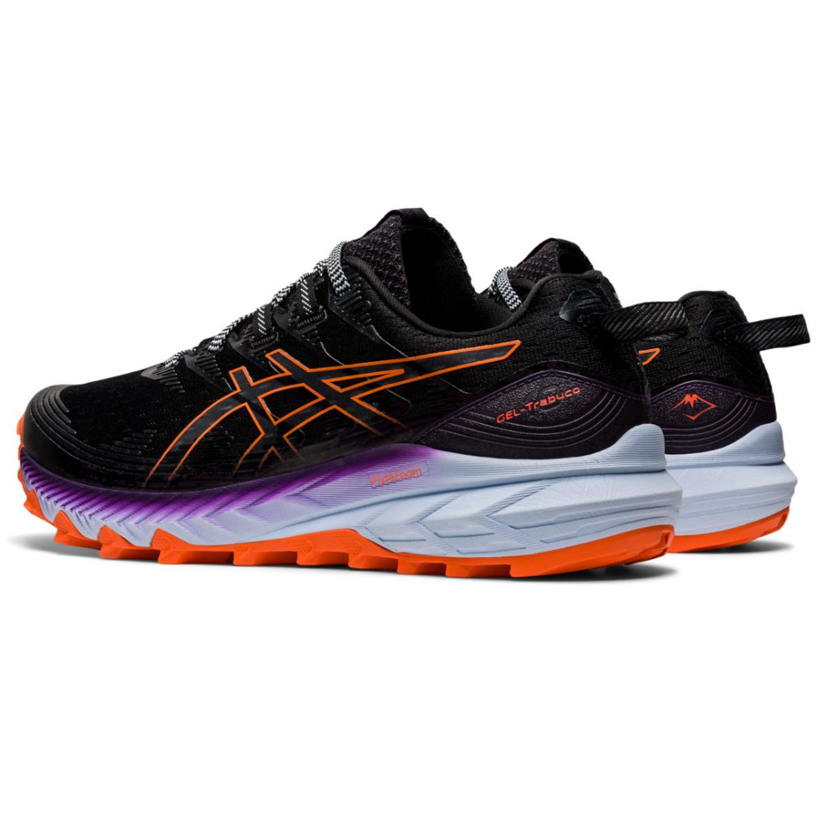 Asics Gel Trabuco 10 Women Black Nova Orange נעלי אסיקס טרבוקו נשים
