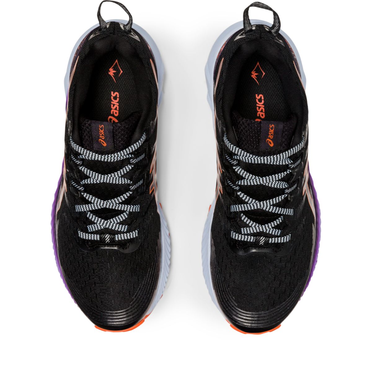 Asics Gel Trabuco 10 Women Black Nova Orange נעלי אסיקס טרבוקו נשים