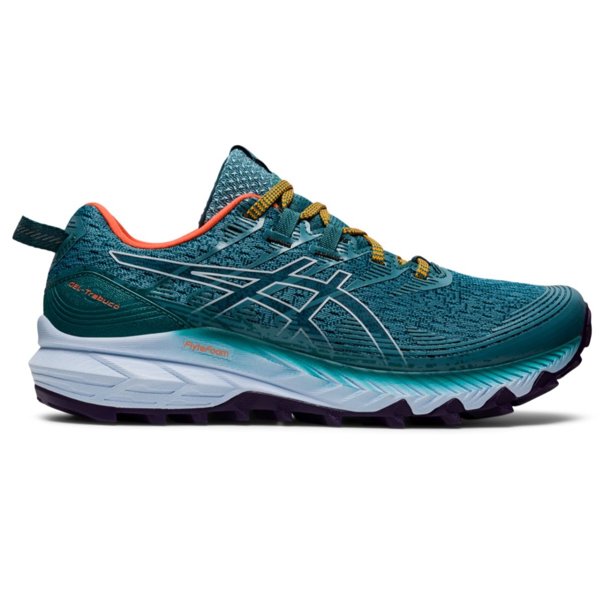 Asics Gel Trabuco 10 Women Misty Pine Soft Sky נעלי אסיקס טרבוקו נשים
