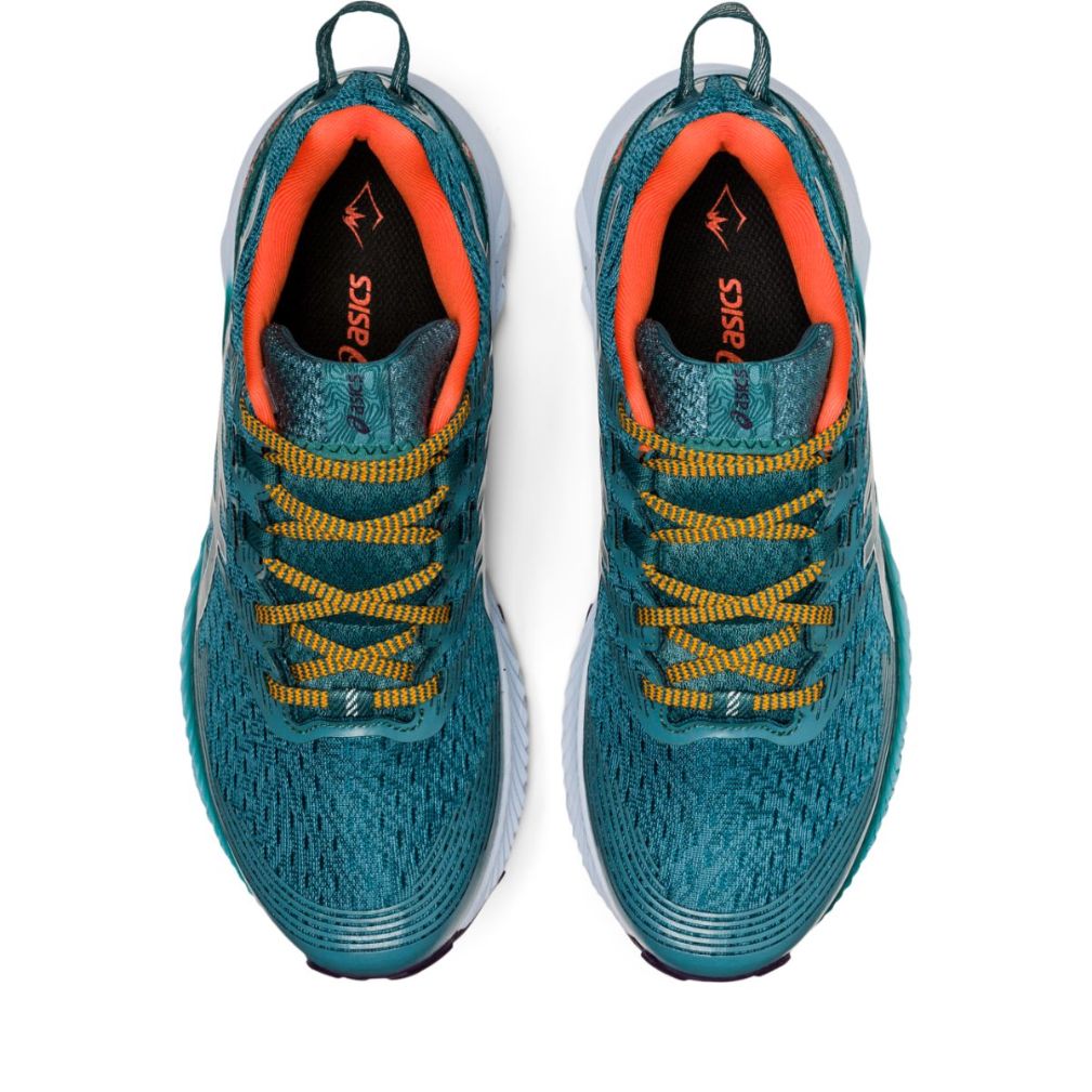 Asics Gel Trabuco 10 Women Misty Pine Soft Sky נעלי אסיקס טרבוקו נשים