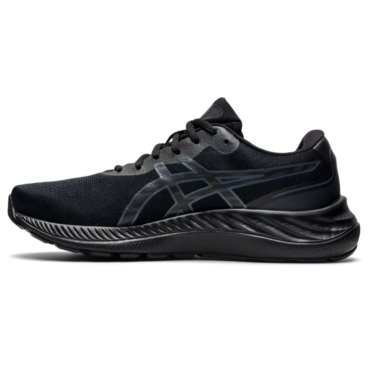 Asics Gel Excite 9 Women Black Grey נעלי אסיקס אקסייט נשים