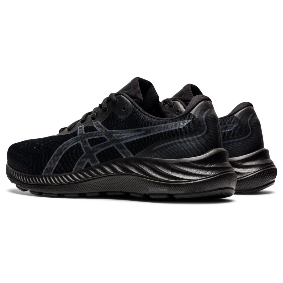 Asics Gel Excite 9 Women Black Grey נעלי אסיקס אקסייט נשים