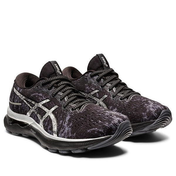 Asics Gel Nimbus 24 Platinum Women Carrier Grey Silver נעלי אסיקס נשים