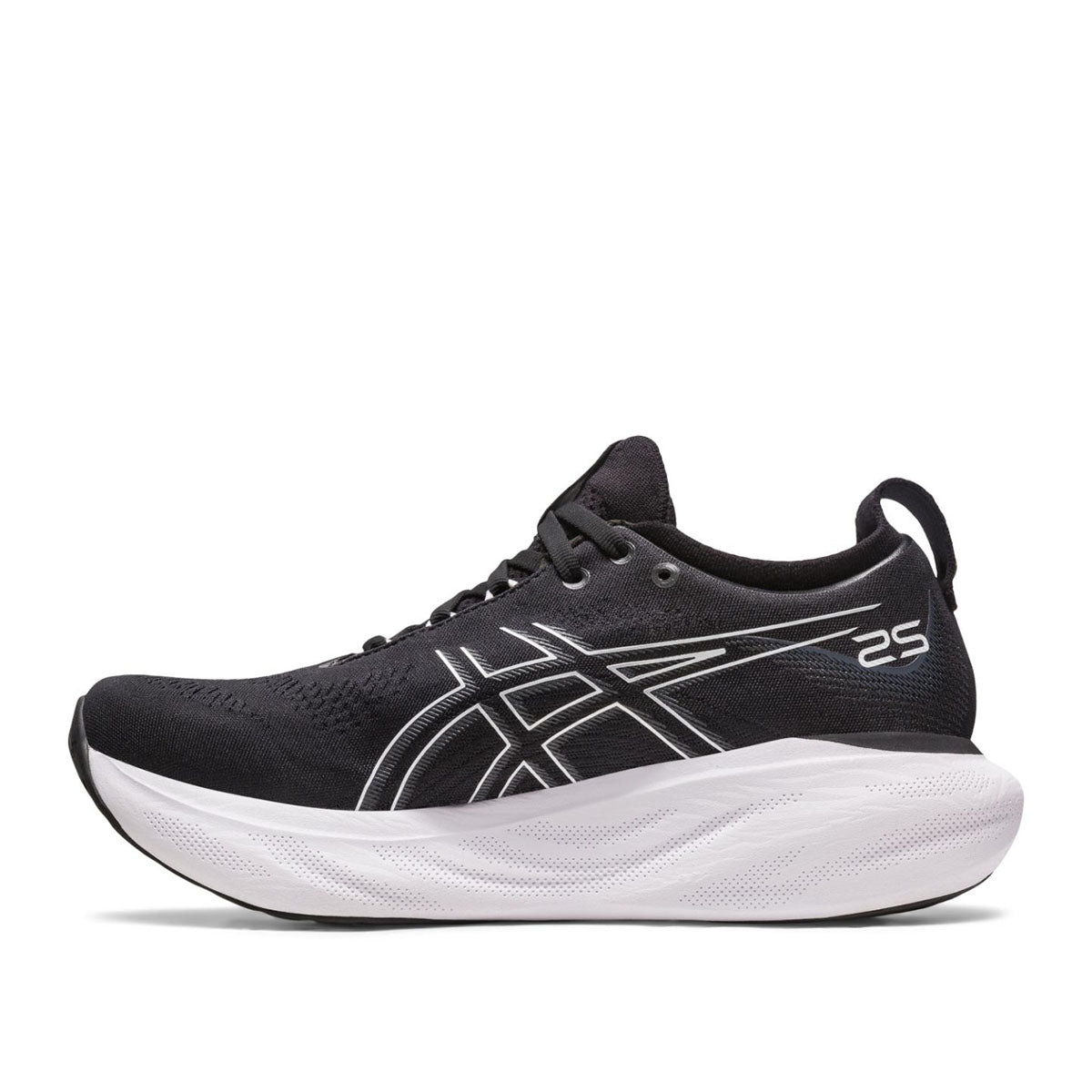 Asics Gel Nimbus 25 Women Black Silver נעלי אסיקס נימבוס לנשים