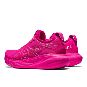 Asics Gel Nimbus 25 Women Pink Rave Silver נעלי ריצה ג'ל נימבוס 25 לנשים