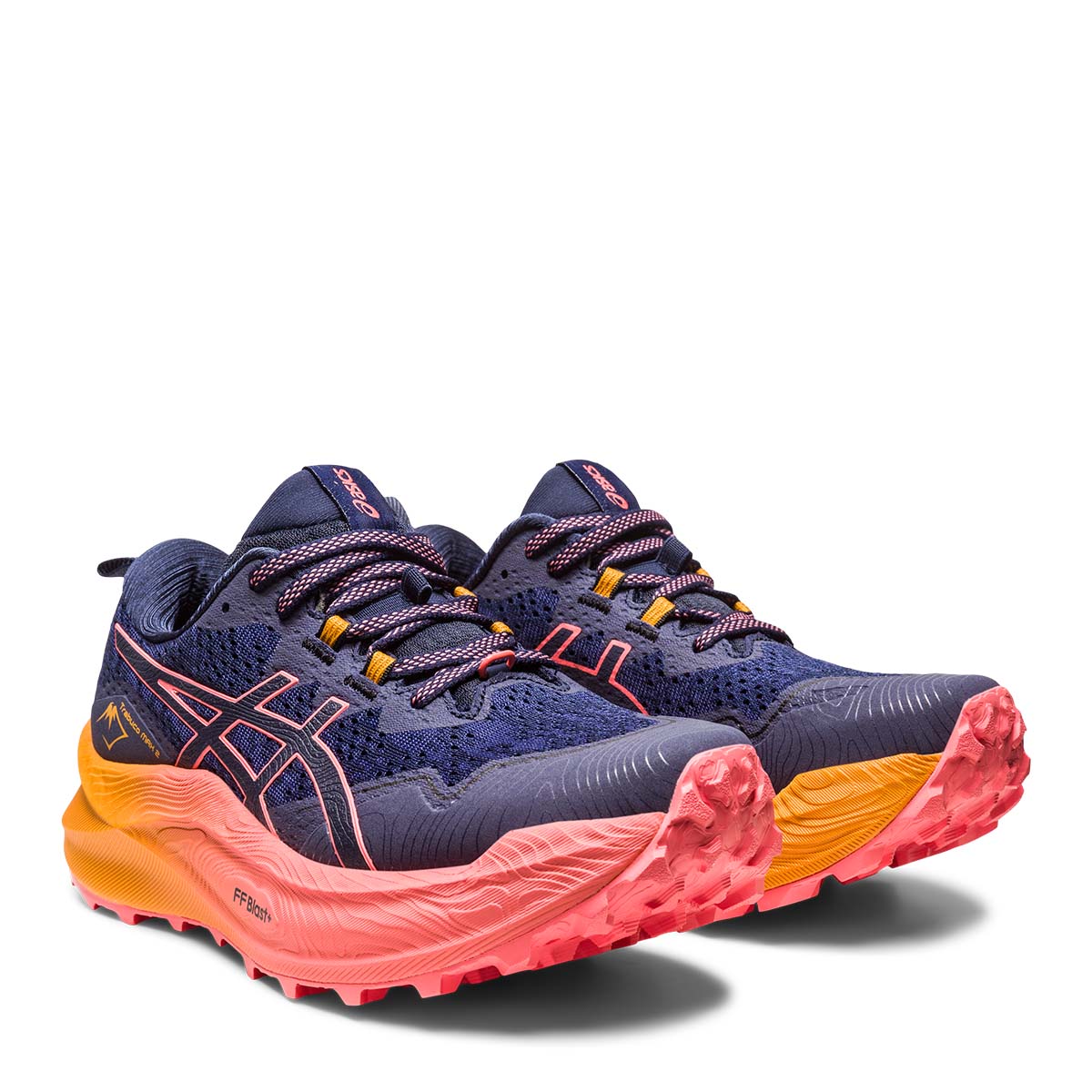 Asics Trabuco Max 2 Women Midnight Papaya נעלי אסיקס לנשים