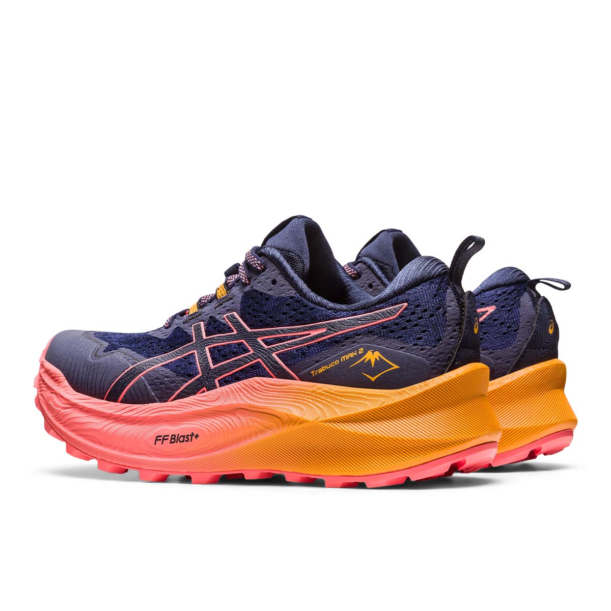 Asics Trabuco Max 2 Women Midnight Papaya נעלי אסיקס לנשים