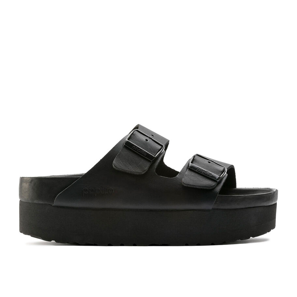 Birkenstock Arizona Platform Exquisite Black בירקנשטוק כפכפי נשים אריזונה שחור