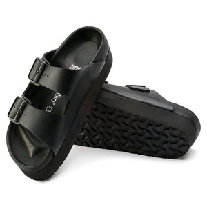 Birkenstock Arizona Platform Exquisite Black בירקנשטוק כפכפי נשים אריזונה שחור