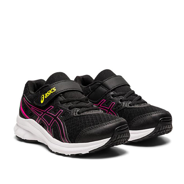 נעלי ילדים אסיקס Jolt 3 PS Kids Black Hot Pink