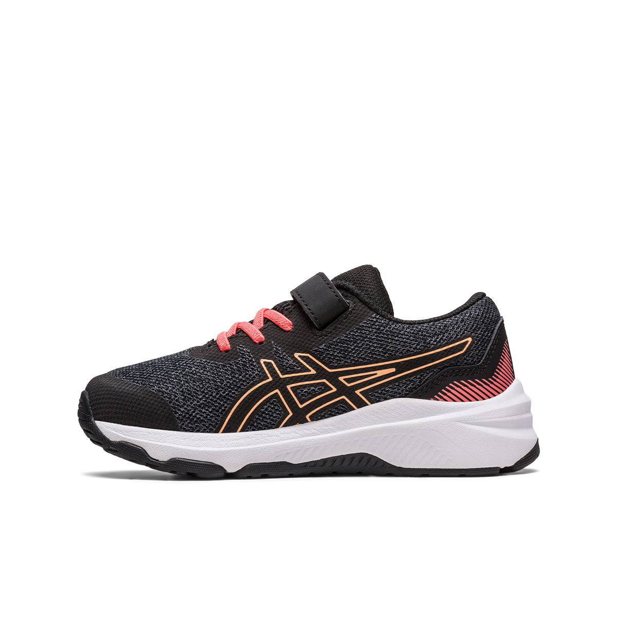 Asics GT 1000 11 PS Kids Black Papaya נעלי אסיקס ג'י טי לילדים