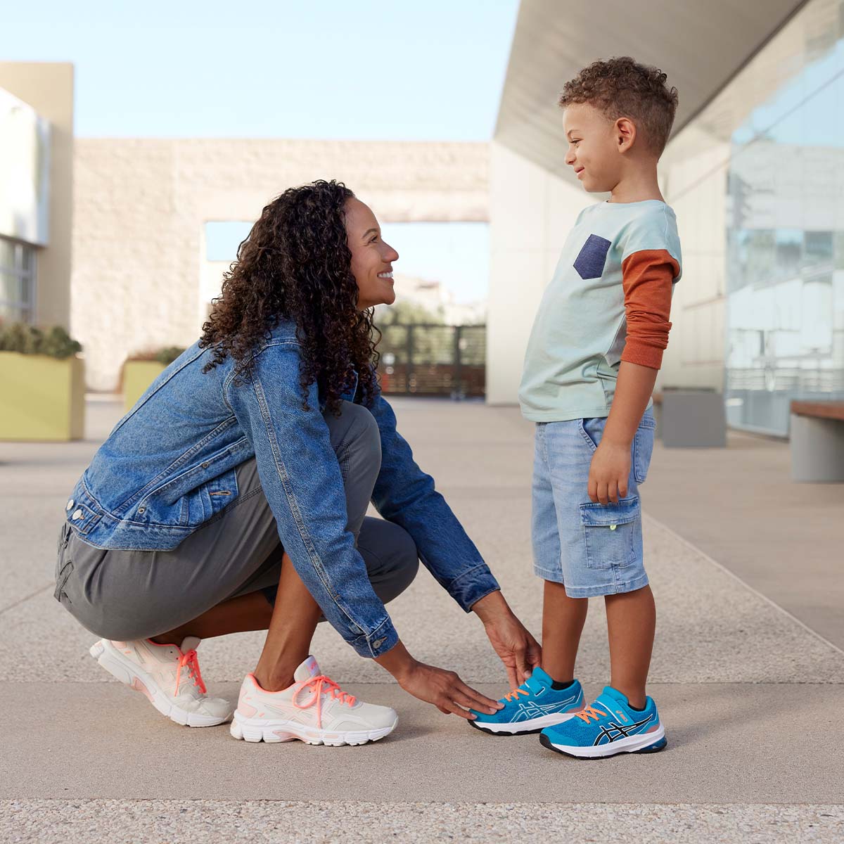 Asics GT 1000 11 PS Kids Island Blue נעלי אסיקס לילדים כחול