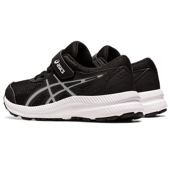 Asics Contend 8 PS Kids Black White נעלי אסיקס ילדים