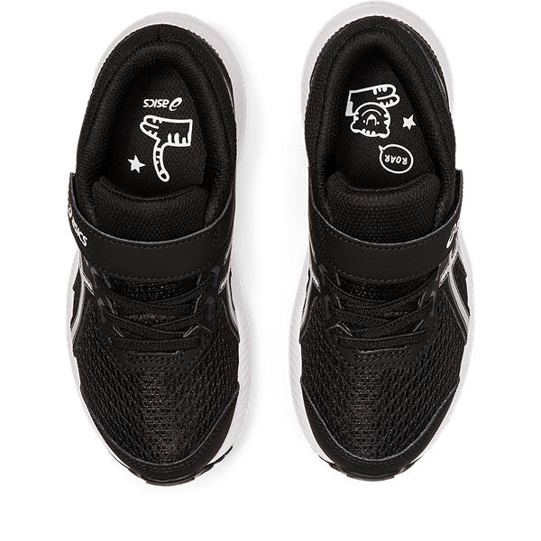 Asics Contend 8 PS Kids Black White נעלי אסיקס ילדים