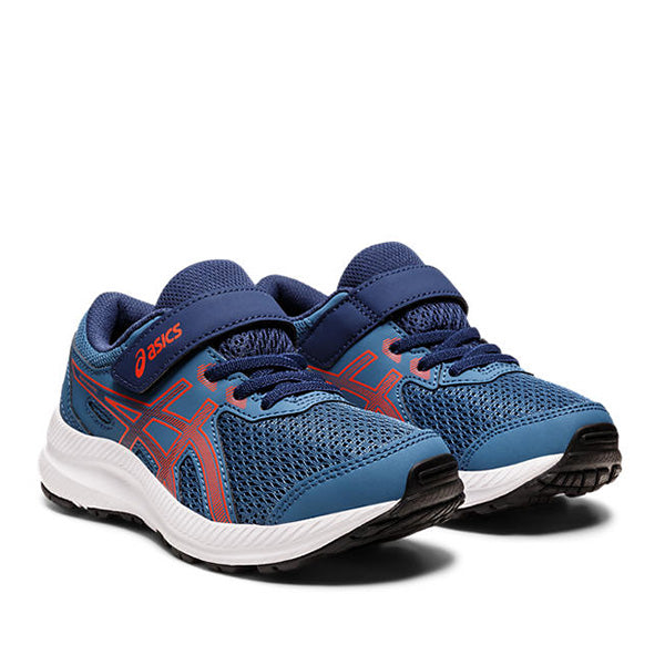 Asics Contend 8 PS Kids Azure Cherry Tomato נעלי אסיקס ילדים