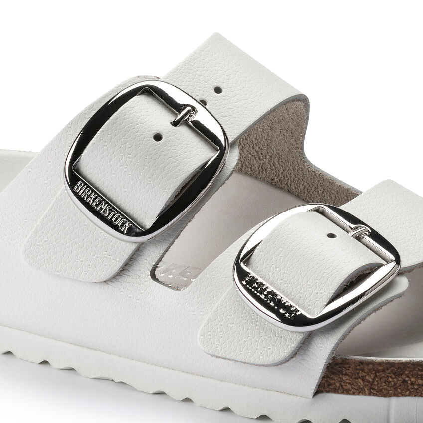 Birkenstock Arizona Big Buckle White בירקנשטוק כפכפי נשים