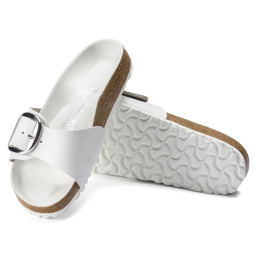 בירקנשטוק כפכפי נשים מדריד Birkenstock Madrid Big Buckle White